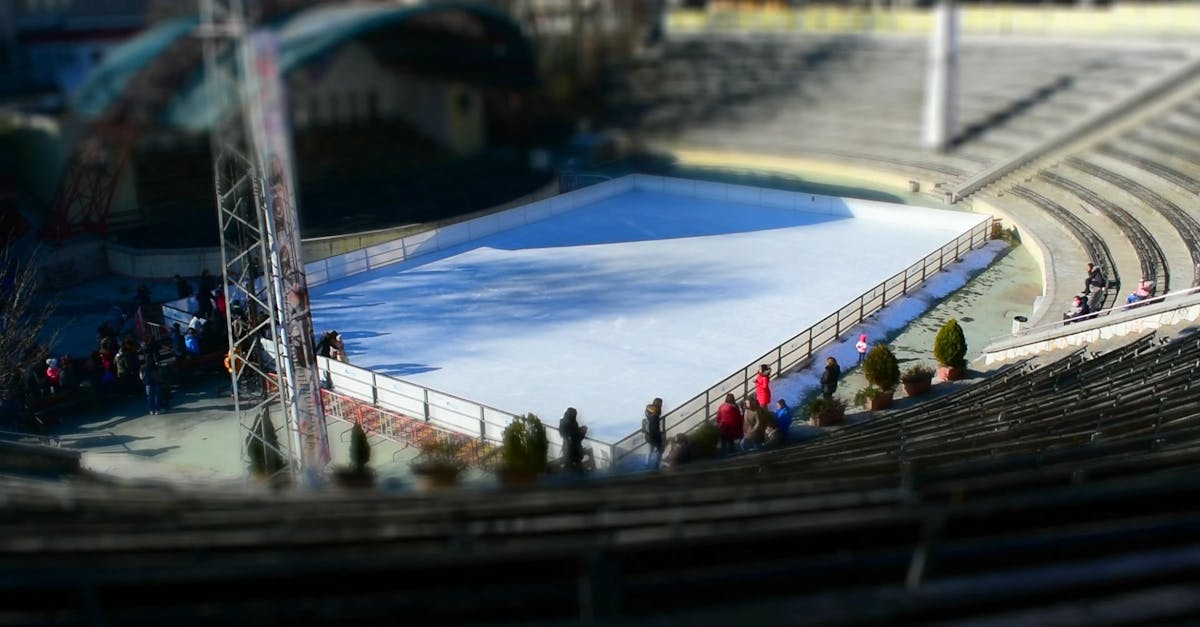 A Crowd Of People Skating In An Ice Rink Free Stock Video Footage ...