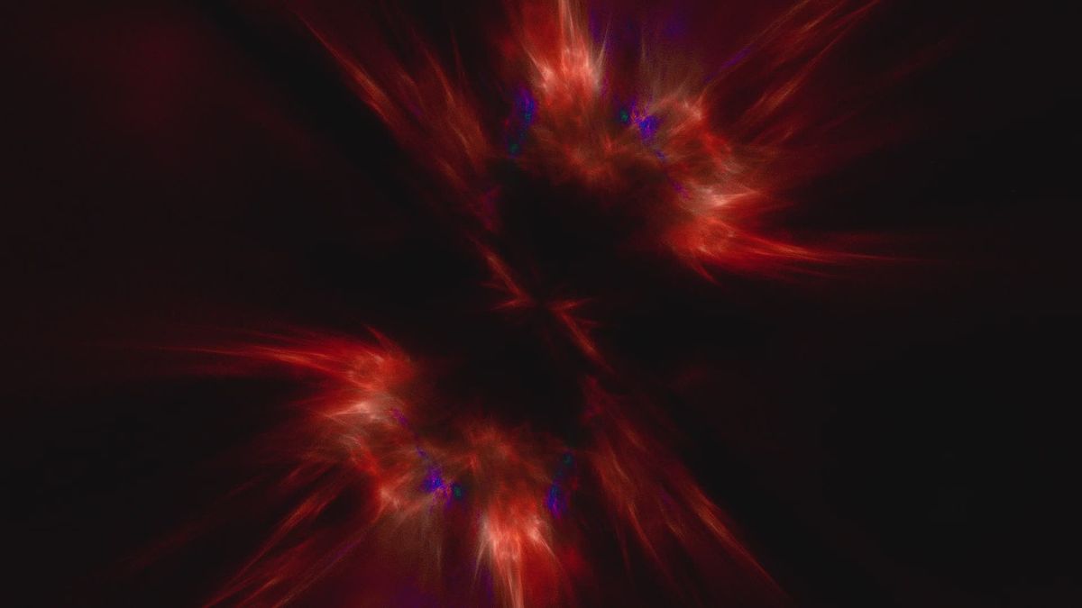Dynamic Abstract Red and Blue Animation Loop Free Stock Video Footage ...