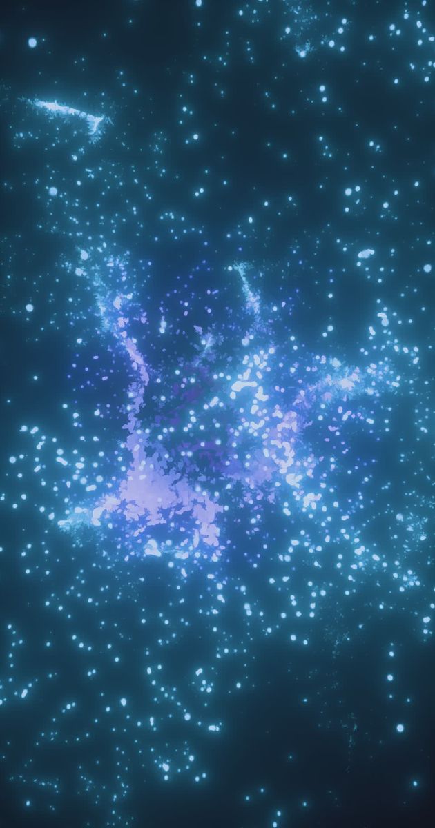 stellar nebula simulation with dynamic blue hues 35288809
