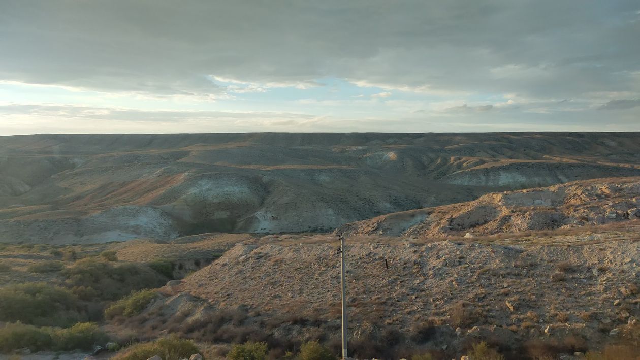 Expansive Scenic View of Rolling Hills During Sunset Free Stock Video ...