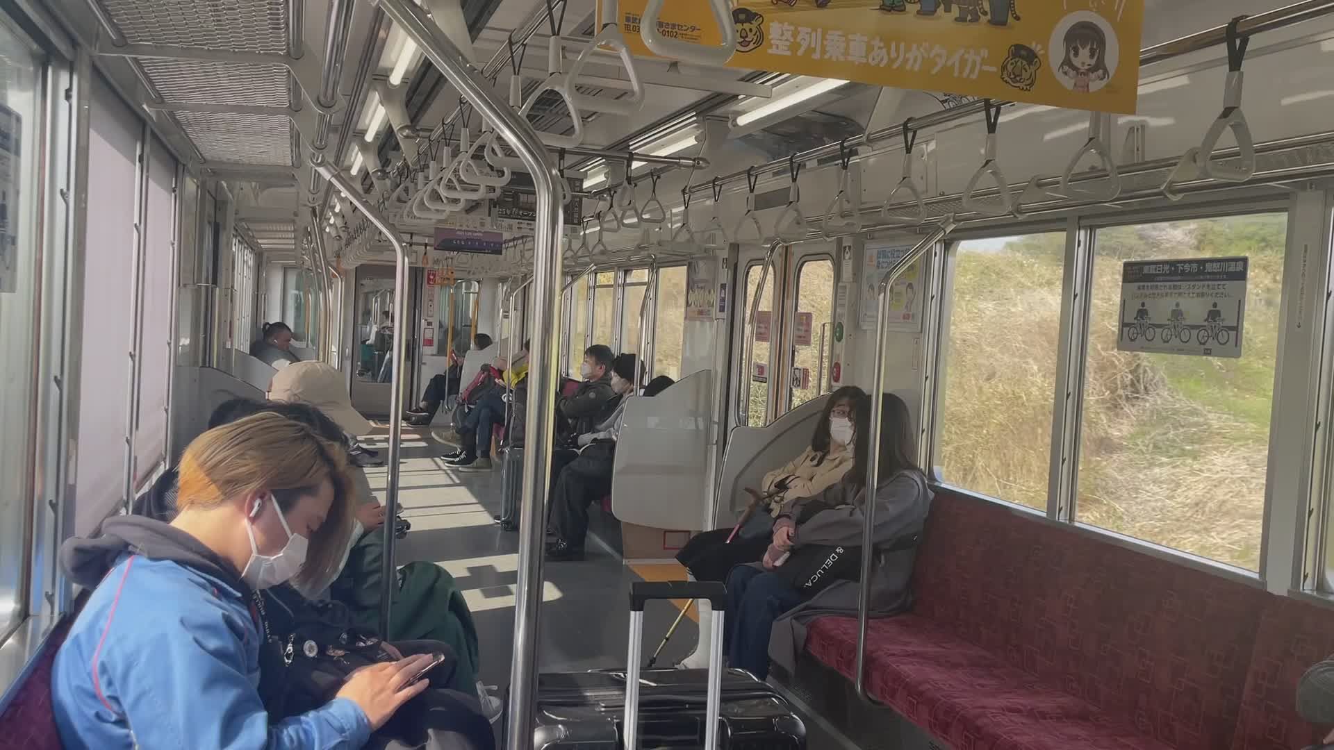 Commuters with Masks on Train during Daytime Free Stock Video Footage ...