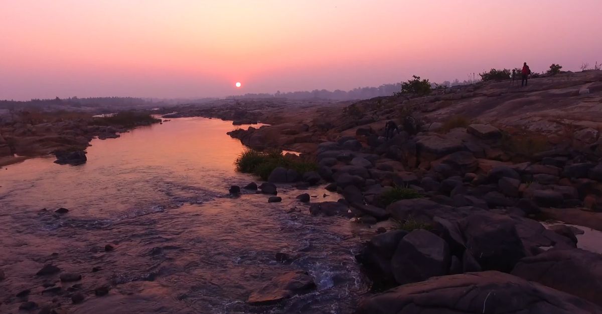 Landscape View Video Drone Footage Of The Landscape And The River Free Stock Video Footage ...