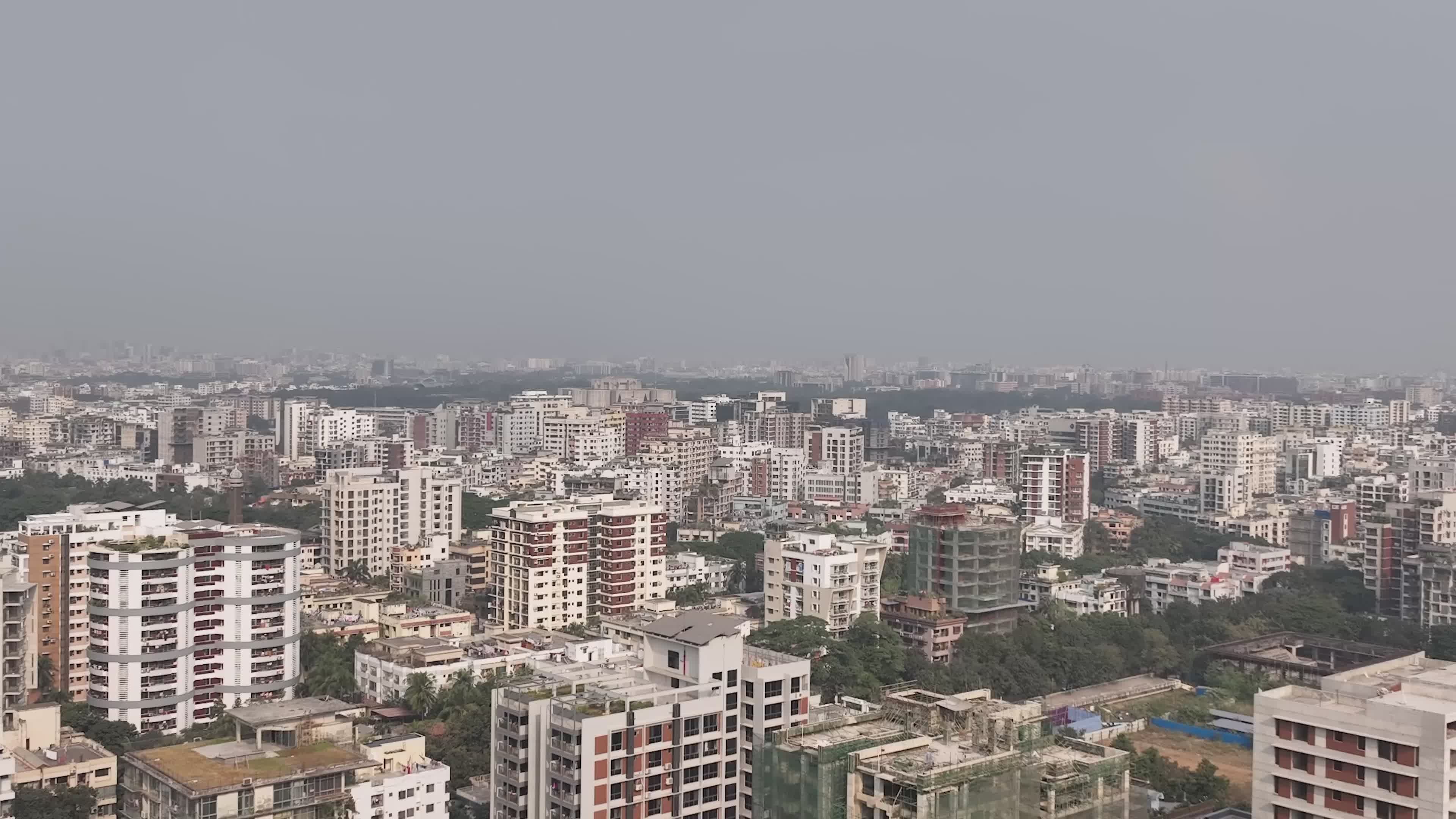 Aerial View of Dhaka Cityscape Free Stock Video Footage, Royalty-Free ...