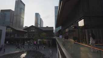 浦东乐荟天地视频素材