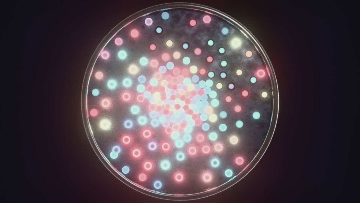 Colorful Light Patterns Animation Abstract Animated Colorful Light Patterns Free Stock Video Footage ...