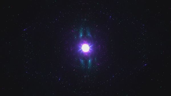 Mesmerizing Abstract Animation with Cosmic Vibes Free Stock Video ...