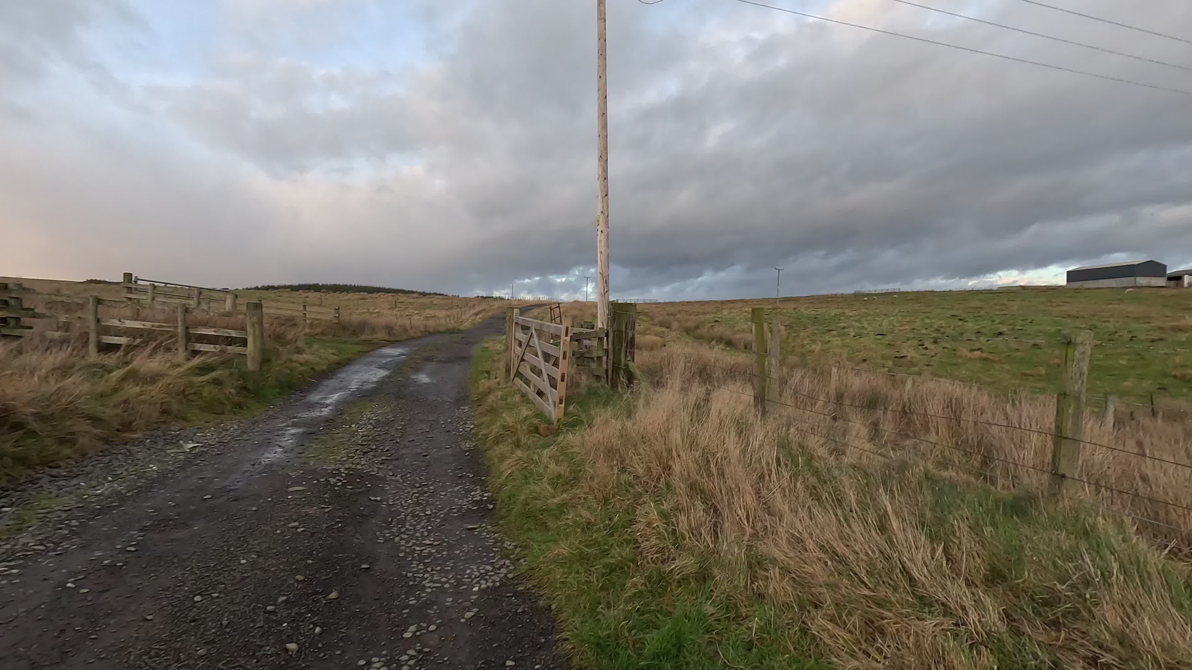 Scenic Rural Pathway Through Countryside Landscape Free Stock Video ...