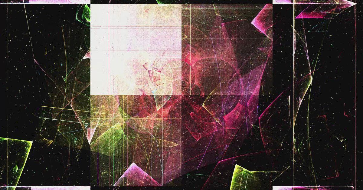 Dynamic Abstract Geometric Animation Loop Free Stock Video Footage ...