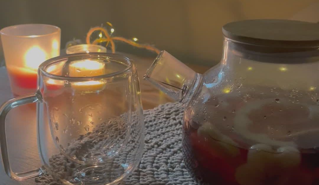 Cozy Evening Tea Pouring Ritual Scene Free Stock Video Footage, Royalty ...