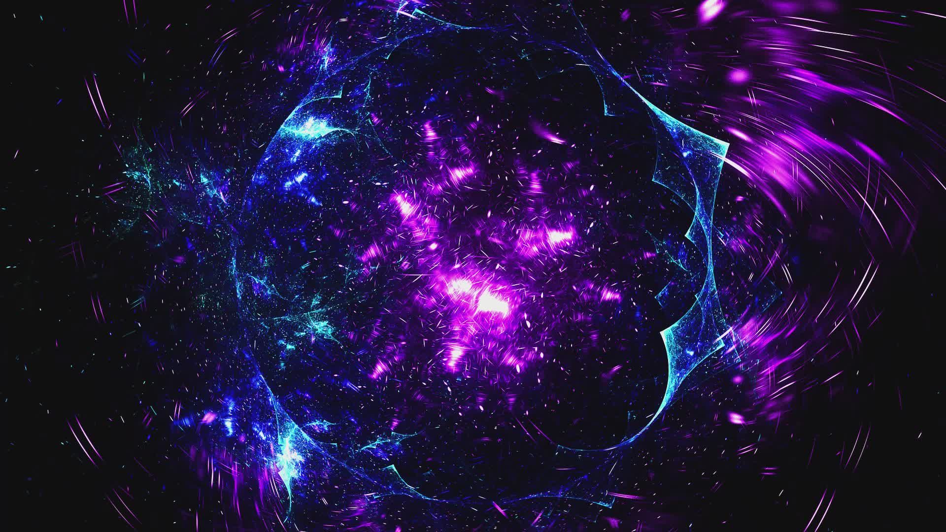 Dynamic Abstract Animation with Vivid Colors Free Stock Video Footage ...
