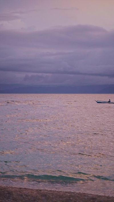 Nothing Ahead's ocean waves sunset video