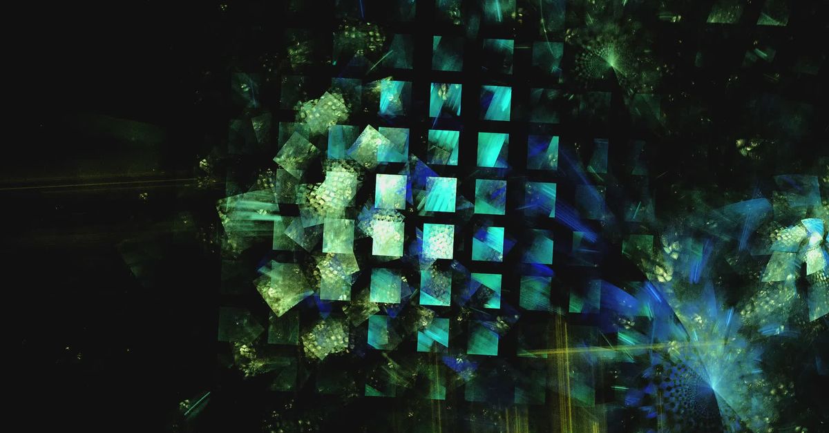 Vibrant Abstract Geometric Animation Loop Free Stock Video Footage ...