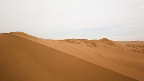 Traveling On Western Desert 4k Gif Animation Stock Video