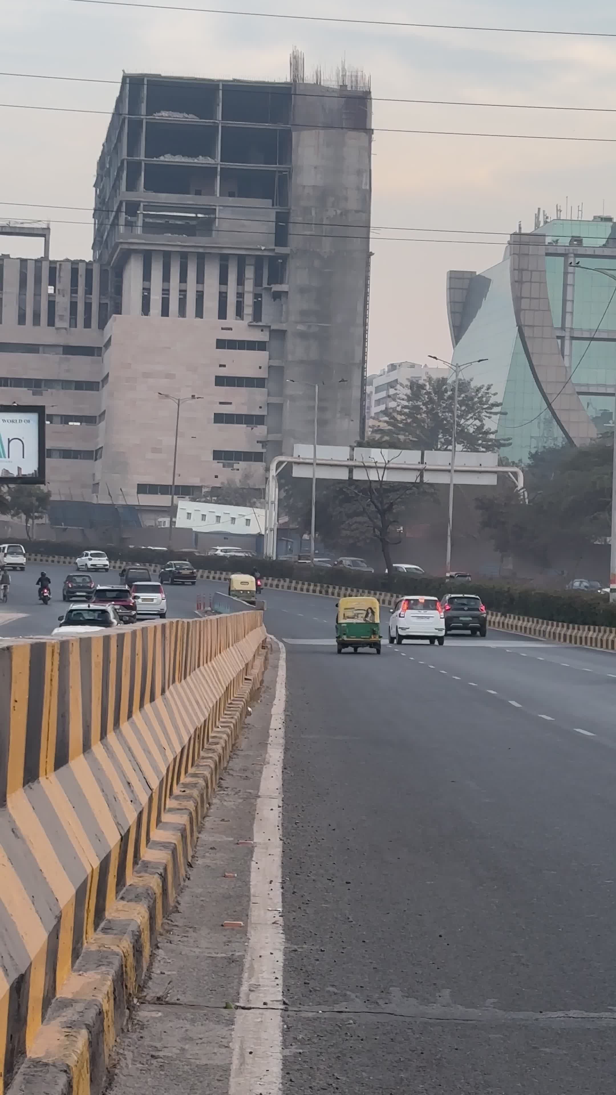 Busy Urban Highway in Indian Cityscape Free Stock Video Footage ...