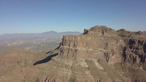 The Superstition Mountains In Arizona