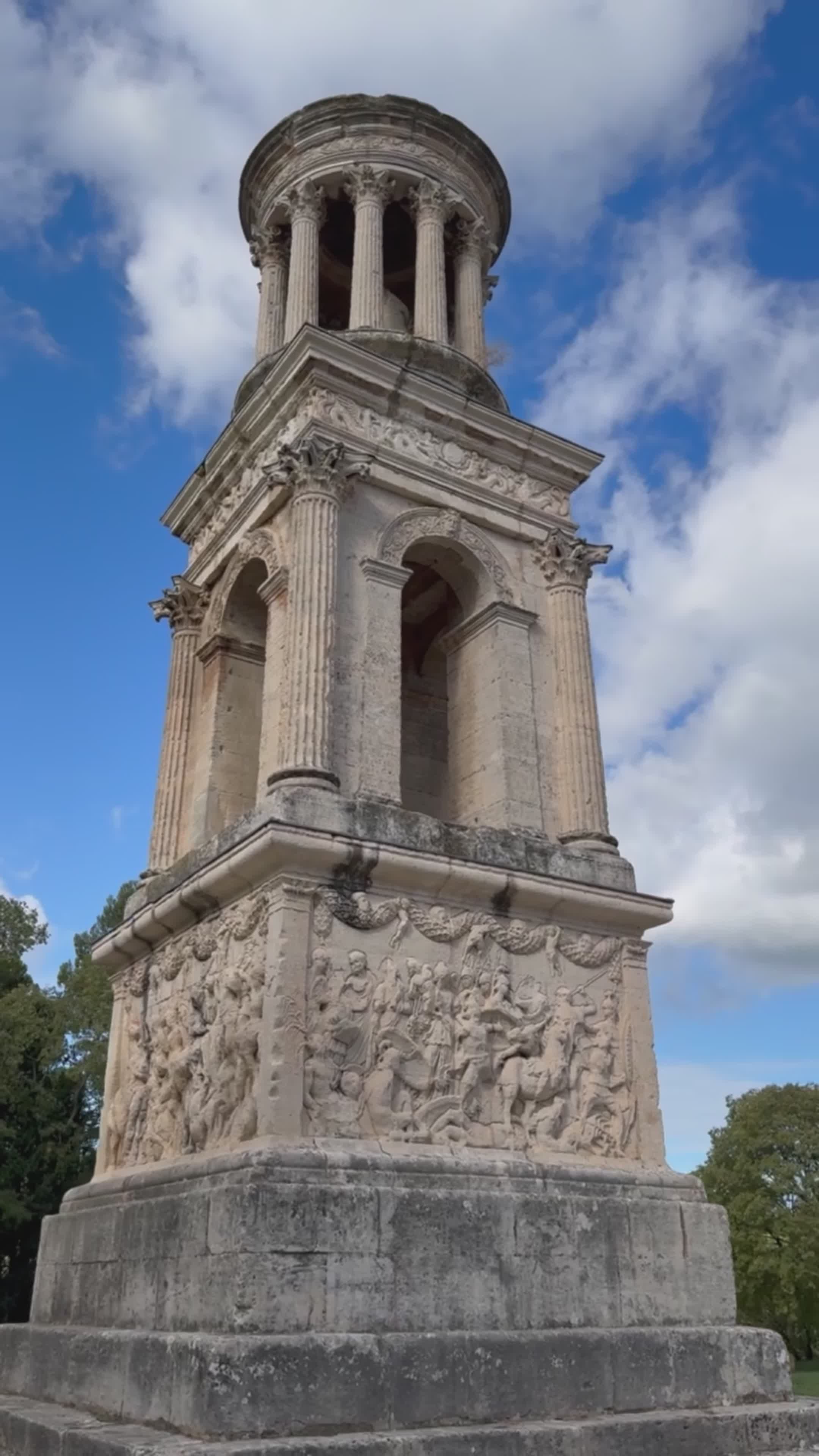 Ancient Roman Monument in Glanum Free Stock Video Footage, Royalty-Free ...