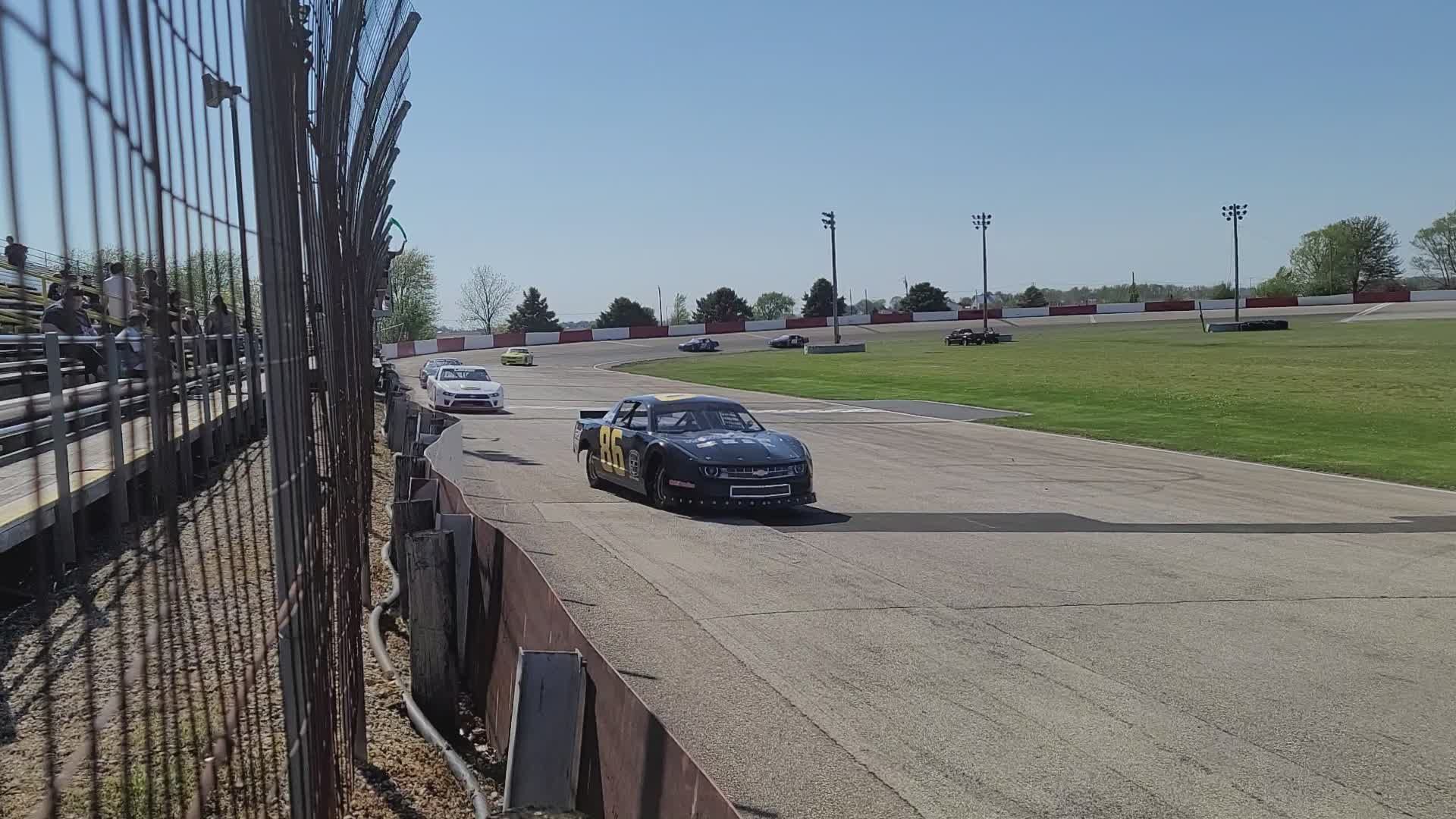 High-Speed Race Cars on Outdoor Track Free Stock Video Footage, Royalty ...