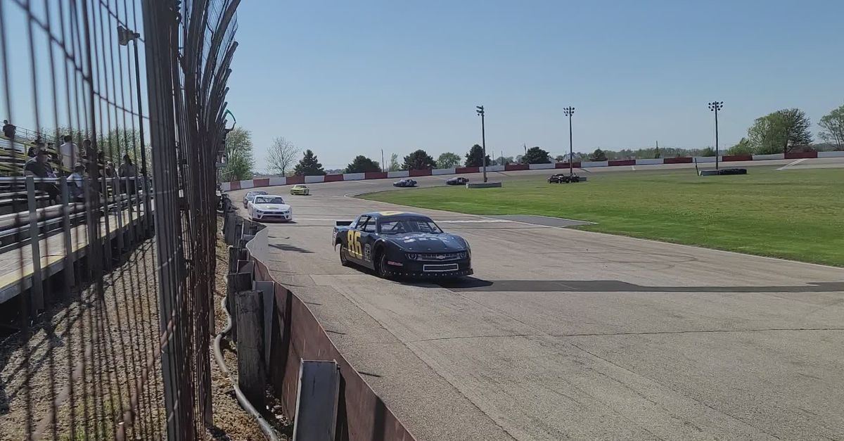 Fun Racer Outside High-Speed Race Cars on Outdoor Track Free Stock Video Footage, Royalty ...