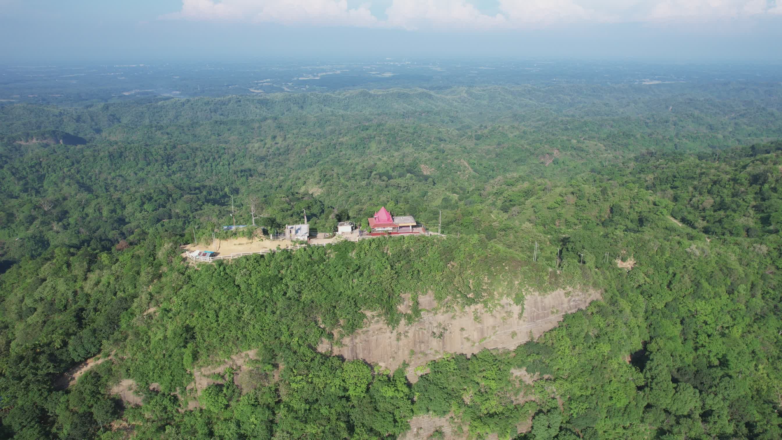 Stunning Aerial View of Sitakunda Hills Free Stock Video Footage ...