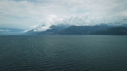 Majestic Aerial View of Tranquil Mountain Lake Free Stock Video Footage ...