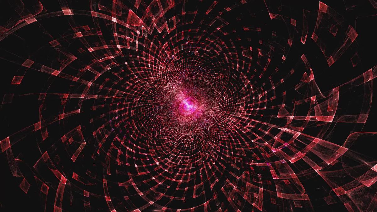 Abstract Spinning Red Spiral Animation Free Stock Video Footage ...
