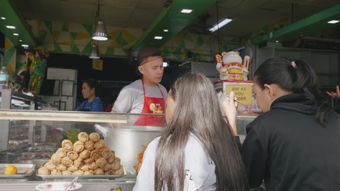 街道月饼视频素材视频素材