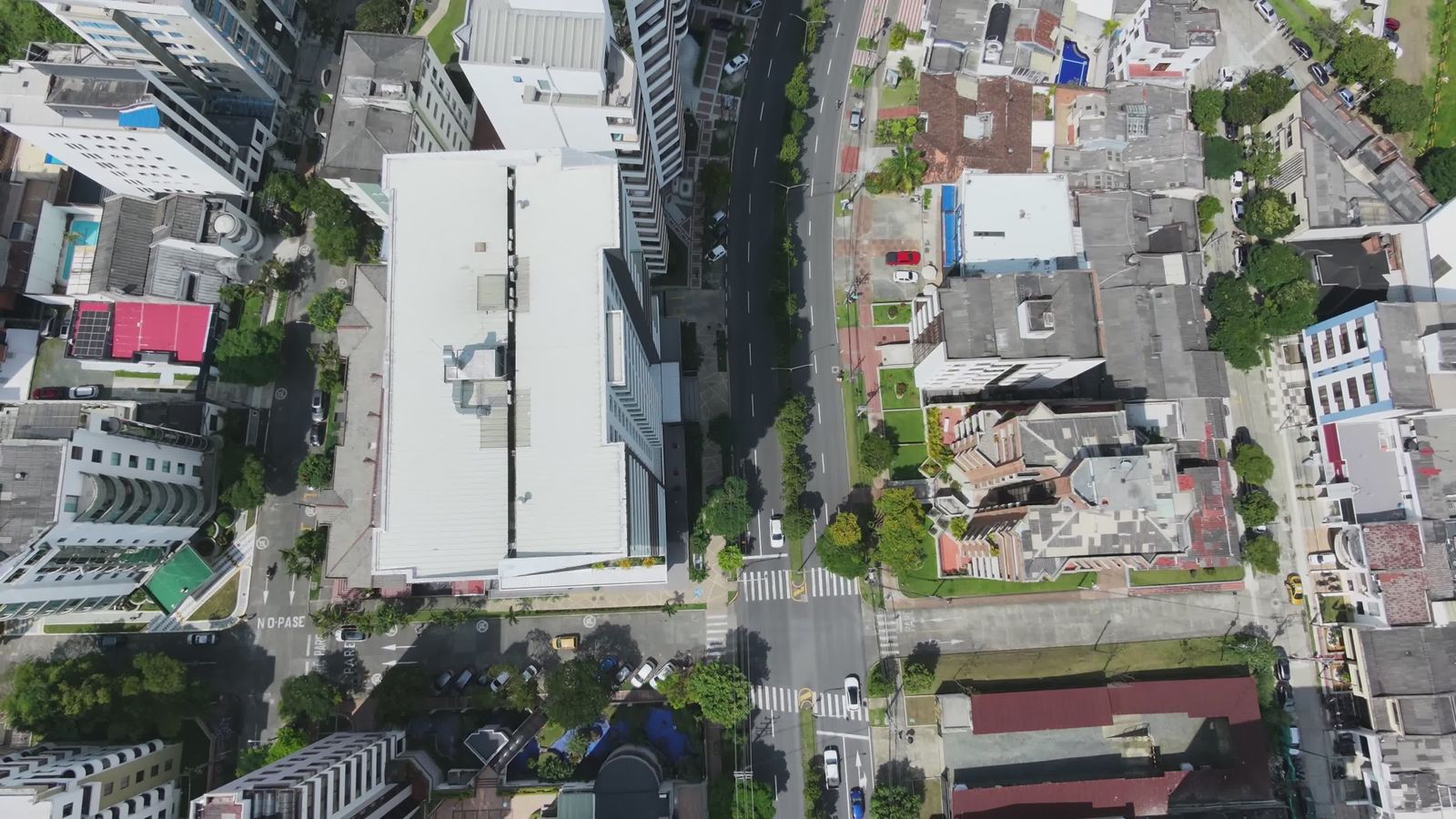 Drone Footage Of High Rise Condominium Buildings Free Stock Video ...