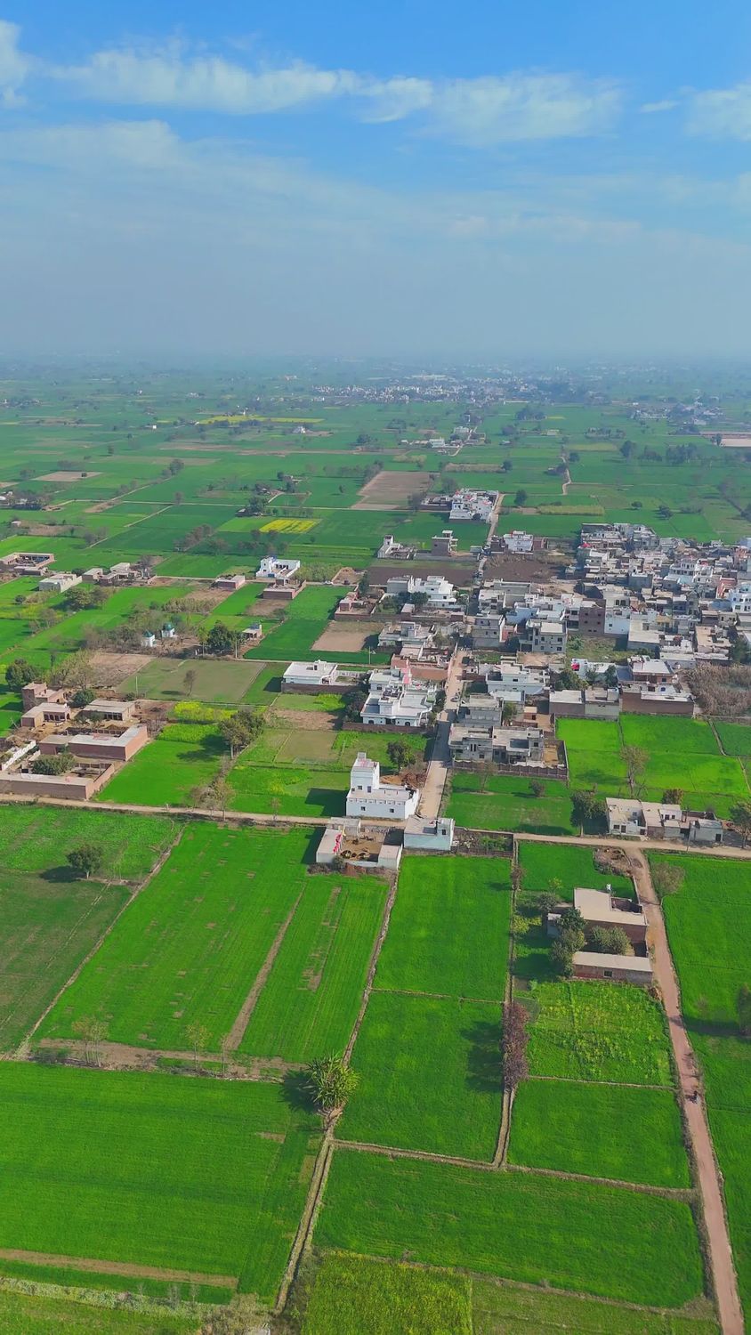 The Rural Channel Hd Aerial View of Vibrant Rural Landscape Free Stock Video Footage ...