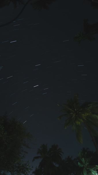夜空星轨延时免费下载视频素材