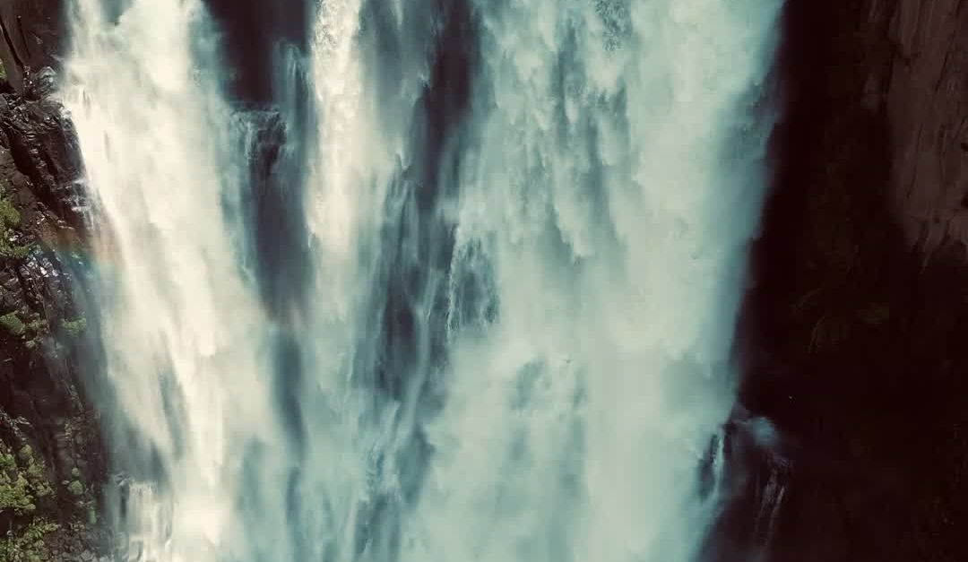 Waterfall Video Loop Majestic Waterfall in Lush Forest Free Stock Video Footage, Royalty ...
