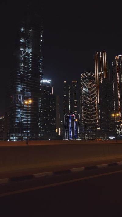 Ubaid km's neon lights city video
