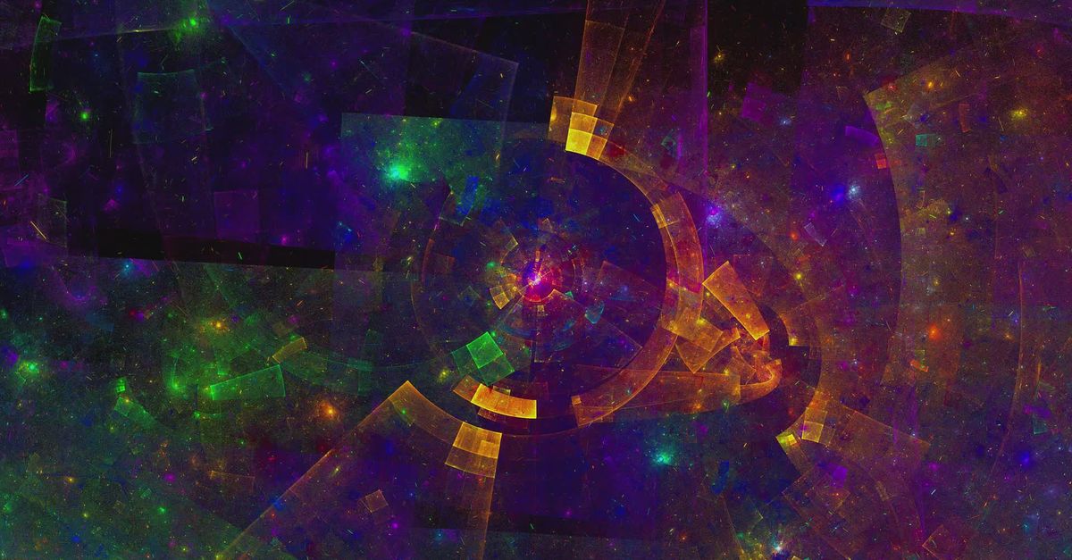 Colorful Abstract Animation with Cosmic Vibes Free Stock Video Footage ...