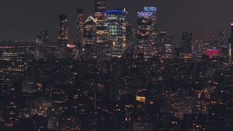 城市夜景视频素材
