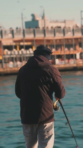 老人与海视频素材