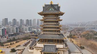 黄鹤楼视频素材