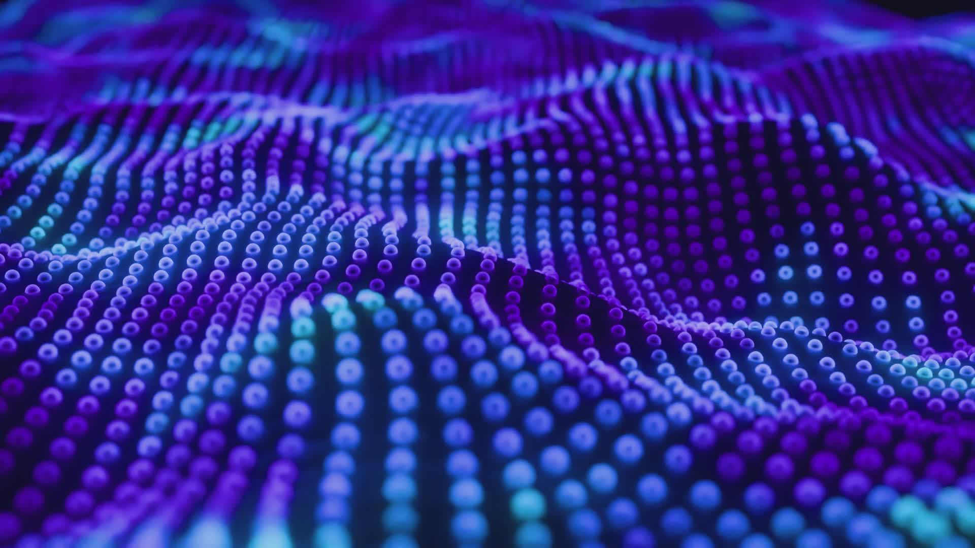 Digital Wave Animation Abstract Vibrant Digital Wave Animation Free Stock Video Footage ...