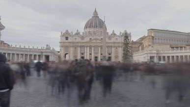 st peter s basilica timelapse in vatican city