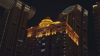 住宅灯光和建筑立面视频素材免费下载视频素材