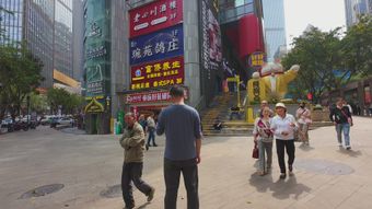 富华里商圈视频素材免费下载视频素材