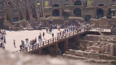 explore the historic colosseum interior rome