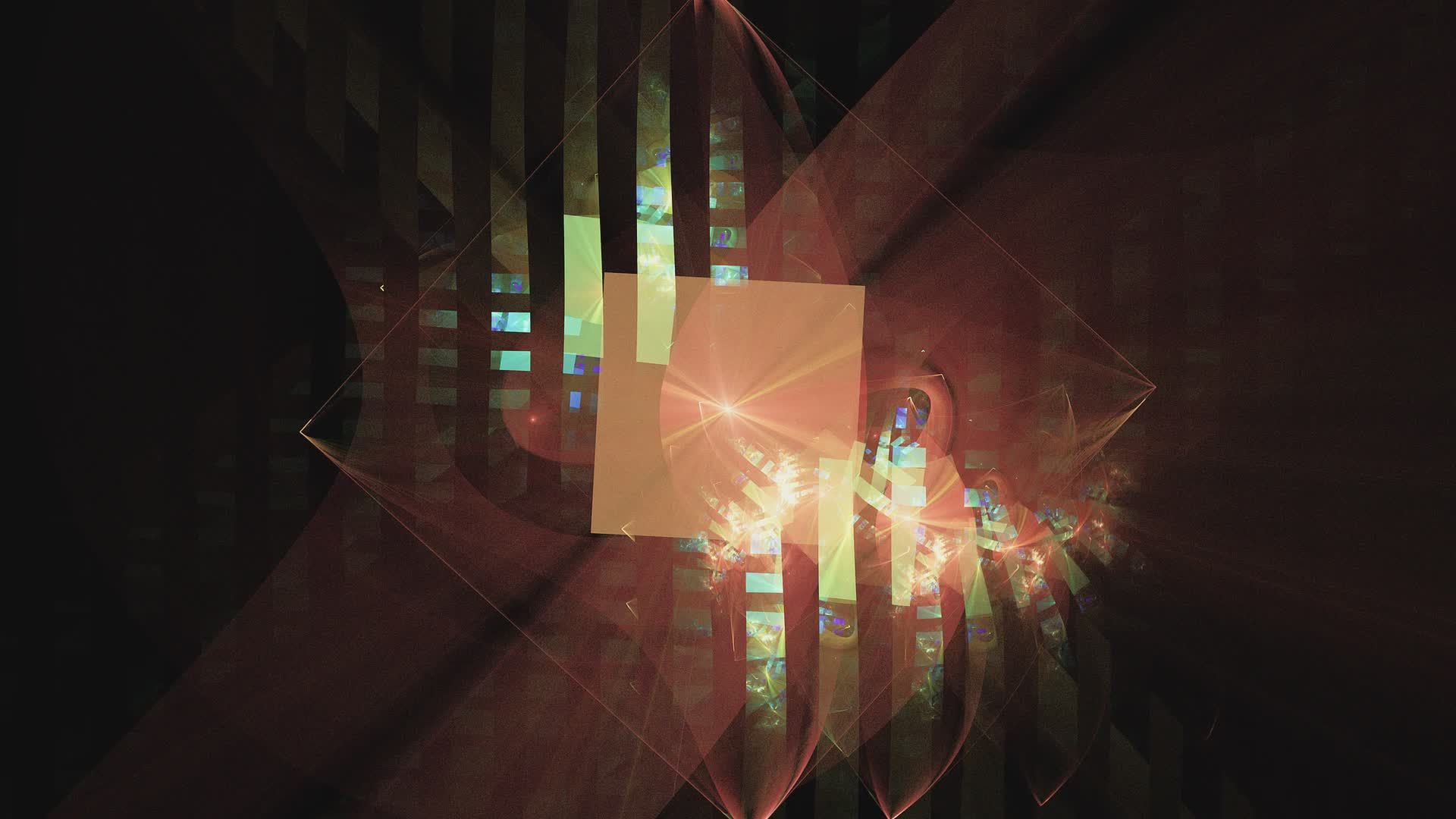 Dynamic Abstract Animation with Vivid Colors Free Stock Video Footage ...