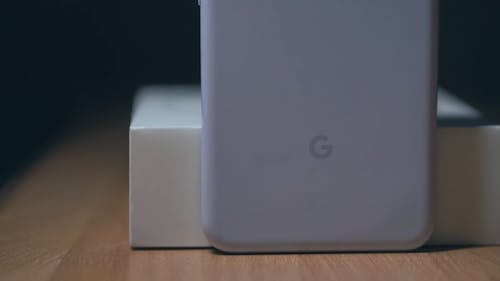 Tylna Część Smartfona Z Aparatem Pixel 3a