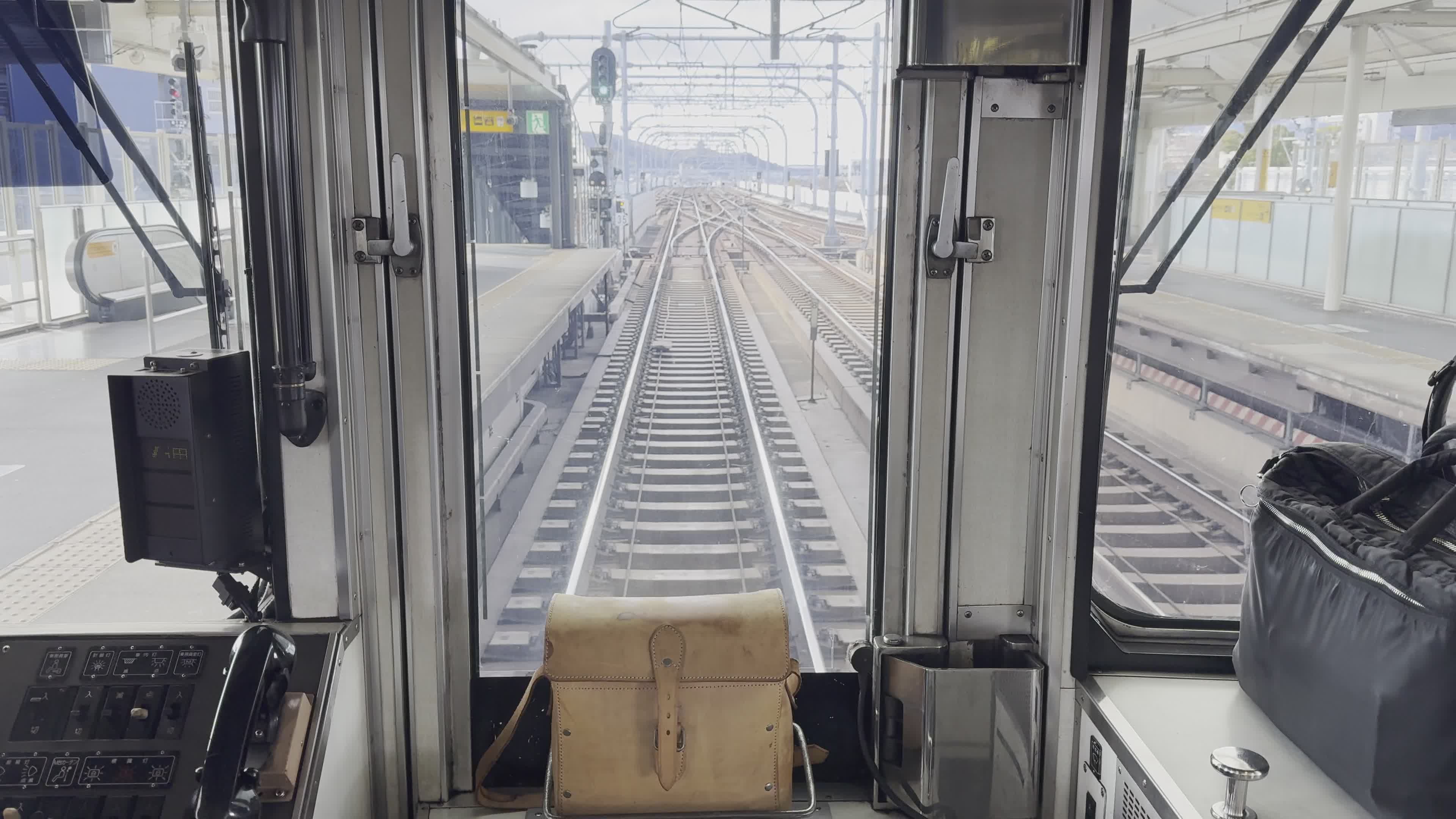 Front View Train Cabin Journey on Railroad Free Stock Video Footage ...