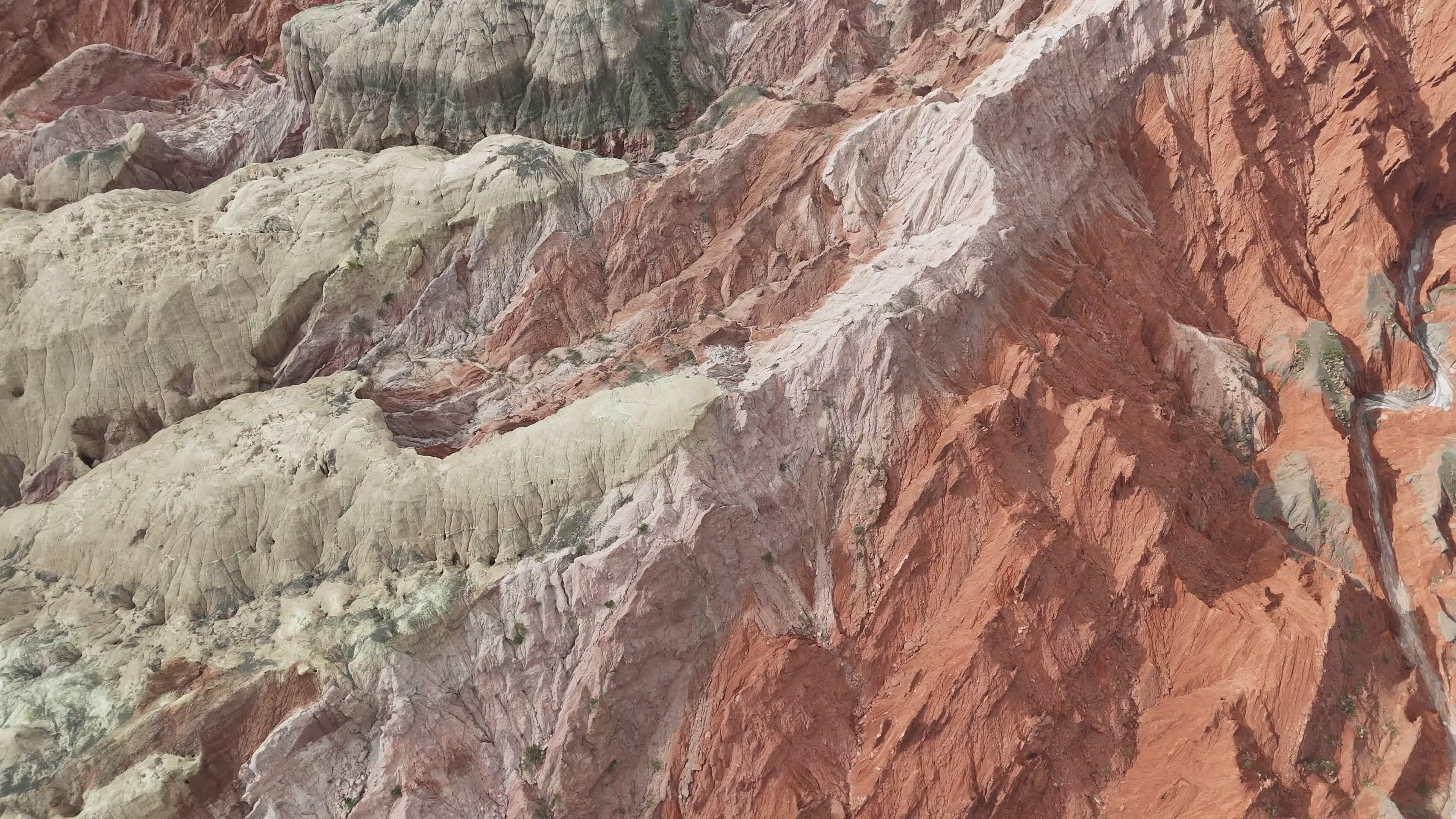 Striking Geological Formations in Salta, Argentina Free Stock Video ...