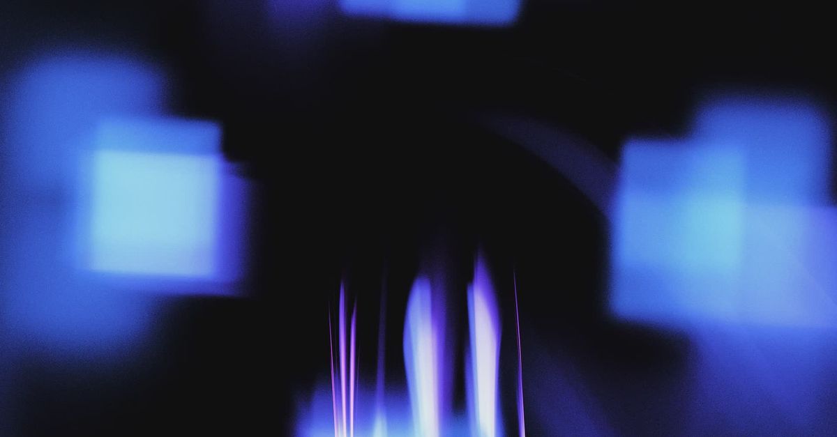 Vibrant Abstract Animation with Blue Light Streaks Free Stock Video ...