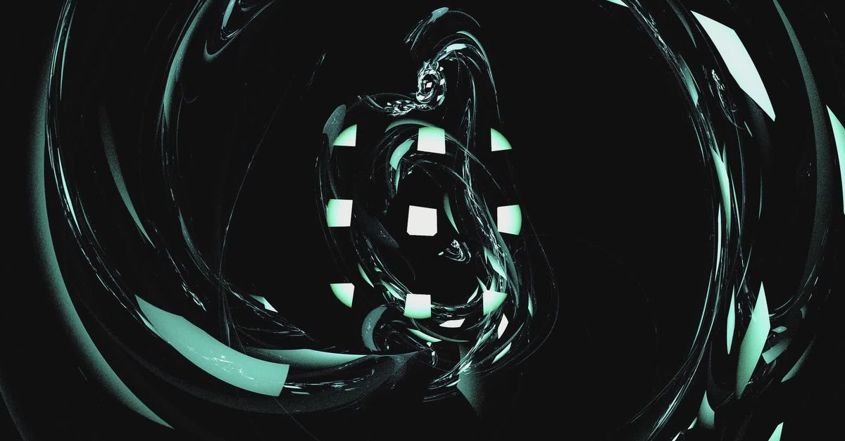 Dynamic Abstract Animation Loop with CG Art Free Stock Video Footage ...