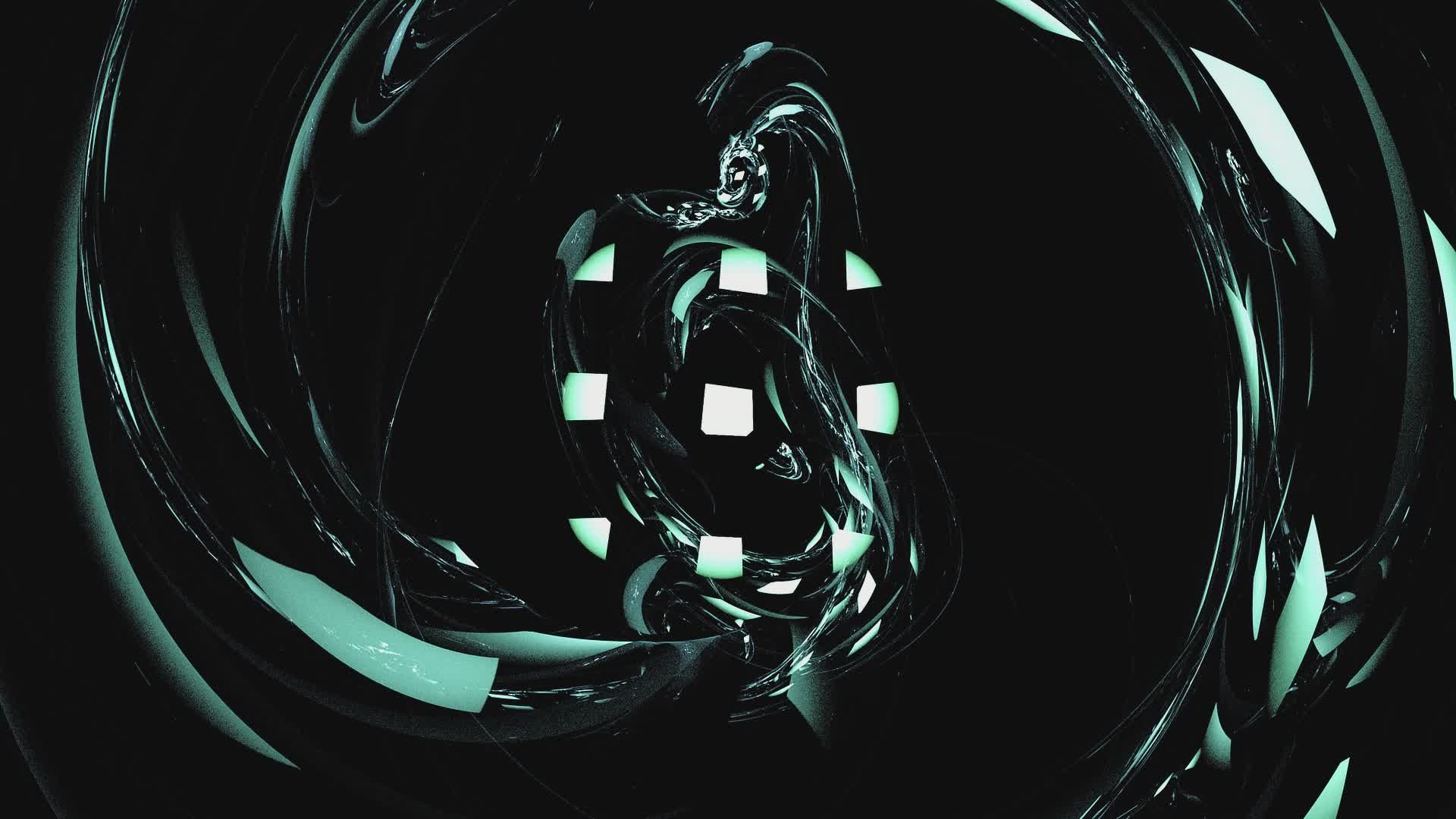 Abstract Looping Animation Dynamic Abstract Animation Loop with CG Art Free Stock Video Footage ...