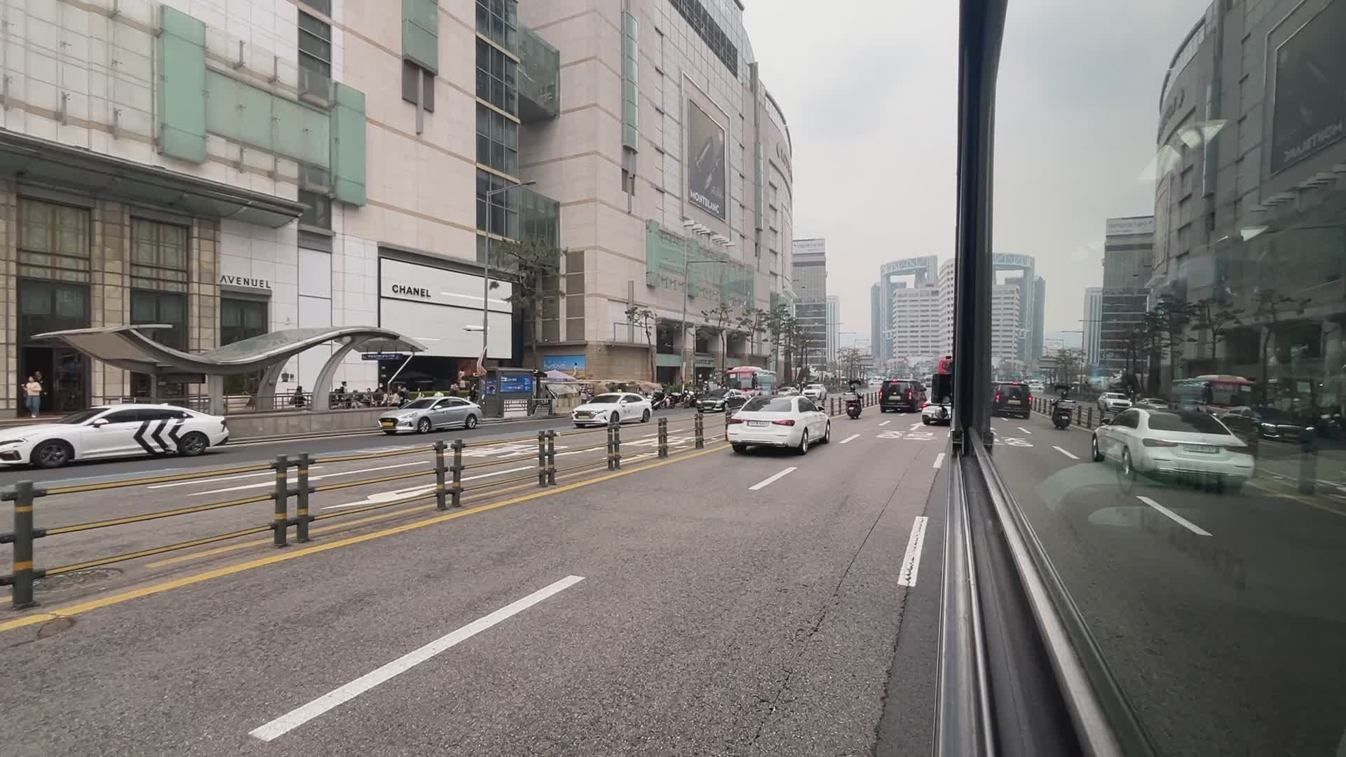 Busy Urban Street Scene with Traffic Free Stock Video Footage, Royalty ...