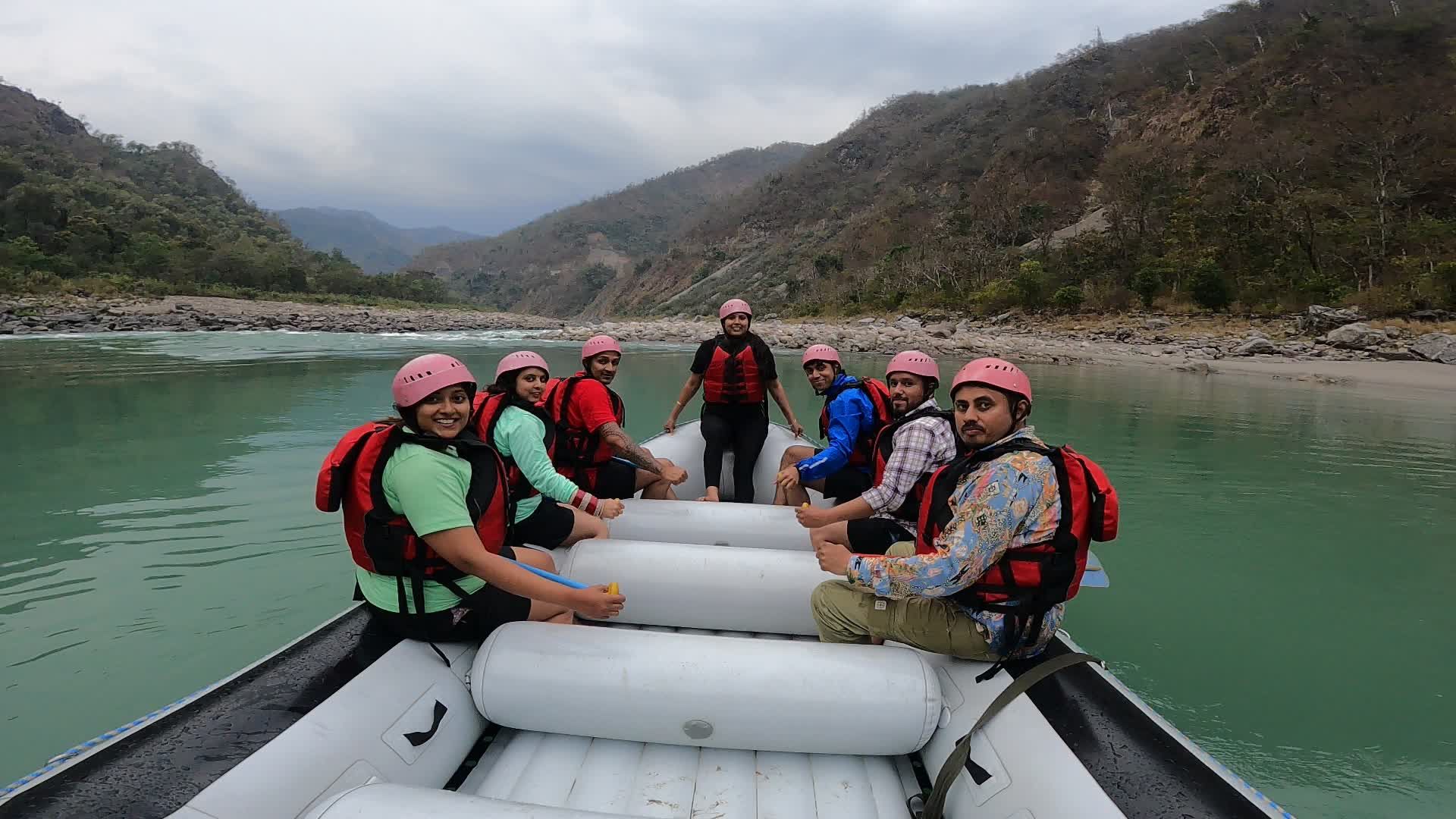 Thrilling Rishikesh River Rafting Adventure Free Stock Video Footage ...