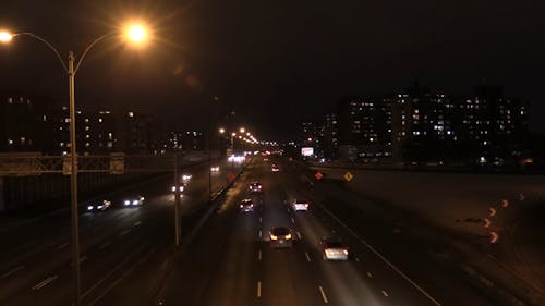 Ночное путешествие по шоссе
